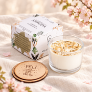 Vela Artesanal Perfumada N' da Lua Aromas – Renascimento e Amor